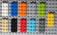 LEGO Bricks-Plate 2x4 - Brand NEW - 25 pcs - Part.no.- 3020 - Select Color