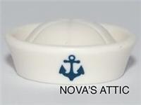LEGO SAILOR HAT HEADGEAR for MINIFIGURE NEW