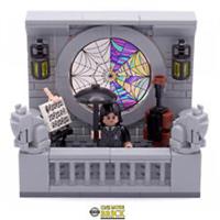 Wednesday Addams - The Addams family | Balcony Scene | Kit Made With Real LEGO