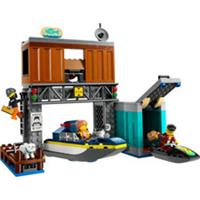LEGO 60417 City Police Speed Boat & Hideout Construction Toy New Playset