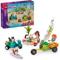 Lego Friends 42641 Surfing Dogs And Scooter Adventure & 2 Dolls Building Playset