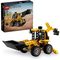Lego Technic 42197 Backhoe Loader Construction Building Toy Truck Playset