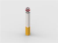 Lego Inspired Cigarette Exclusive Custom Set w/ Instructions [Relisted]