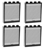 ? LEGO Shutter Door (pack of 4) cupboard doors 4x4 lift garage