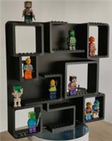 LEGO Minifigures Figures Model Stand Display Case Wall Mounted Organizer Storage