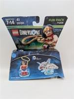 Lego Dimensions - Fun Pack - Wonder Woman & Invisible Jet 71209 New Sealed