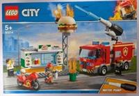 LEGO 60214 CITY: Burger Bar Fire Rescue, Brand New, Sealed.
