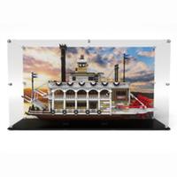 Opus Display Case Box for Lego River Steamboat 21356