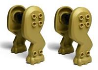 😀 LEGO Large LEGS animal creature monster robot dinosaur (set of 4) Dark Tan A