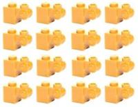 LEGO Bricks 1x1 (pack x16) Pearl Gold Ornamental Decorative with Scroll castle A