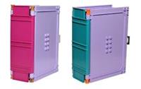 😀 LEGO 2x Story Book Cover # LAVENDER # with Clasp, Storage Container Box A