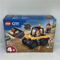 LEGO City Yellow Construction Wheel Loader Vehicle Set 60450