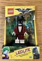 Lego The Batman Movie Batman Kimono Minifigure Keychain Led Lite Rare
