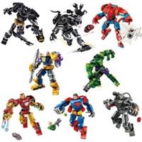 Marvel Avengers Building Block Figure Choose Iron Man, Thor, Hulk & More!