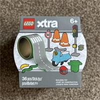 LEGO Xtra Road Adhesive Tape with 8 Accessories - 854048 - Brand New