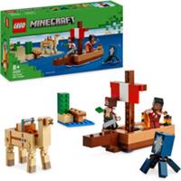 LEGO 21259 Minecraft The Pirate Ship Voyage Boat Toy Squid Camel & Pirate Figure