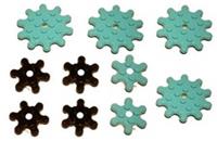 LEGO 10x Gears for Super Mario Moving Spinning Parts Turntable Cog 6 10 Teeth