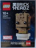 Lego 40671 BrickHeadz: Potted Groot, Brand New, Sealed.