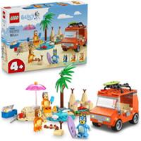 Lego Bluey Bluey's Beach & Family Car Trip Playset Gift