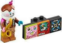 Lego 43101 Vidiyo: Bandmates Series 1 Minifigure, Ice Cream Sax, Brand New
