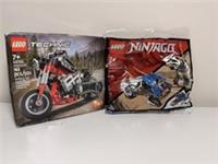 LEGO Technic Motorcycle 42132 New Sealed Box And Packet Ninjago Thunder Raider