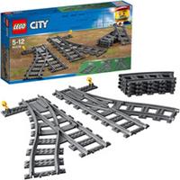 Lego City 60238 Train Switch Tracks 6 Piece Extension Accessory Set