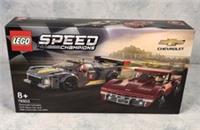Lego 76903 Speed Champions Chevrolet Corvette C8.R Car & 1969 Chevrolet Corvette