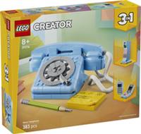 LEGO Creator 3 in 1 - Retro Telephone or Mobile Phone or Cordless Phone - 31174