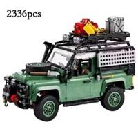 *NEW* MOC 10317 Land Rover Classic Defender 90 Building Blocks ICONS 2336pcs