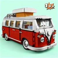 Creator Expert Volkswagen T1 Camper Van VW VDUB Red Building Kit Retired Set
