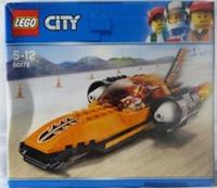 LEGO 60178 CITY: Speed Record Car, Brand New, Sealed.