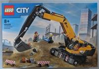 LEGO 60420 City Yellow Construction Excavator Vehicle Set Brand New Sealed