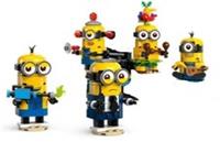 LEGO 5 x Brick-Built Minions from set 75582 (NO Gru) Despicable Me 4
