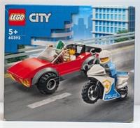 LEGO 60392 CITY: Police Bike Car Chase, Brand New, Sealed.