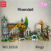 The Lord of the Rings: Rivendell (10316) Building Blocks 6167PCS w/ 15 Figures
