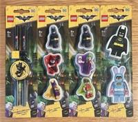 LEGO Batman Movie Pencils & Erasers Set Stationary