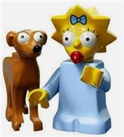 LEGO Maggie and Santa's Little Helper The Simpsons series 2 71009