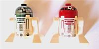 LEGO 2 x Astromech Droids R4-P44 (2025) AND R4-P17 (2006) (new never displayed