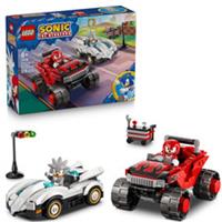Lego SONIC THE HEDGEHOG 77118 Silver's Car vs Knuckles' Monster Truck