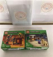 LEGO Minecraft 21266 The Nether Lava & Lego 21251 Steve's Desert Expedition