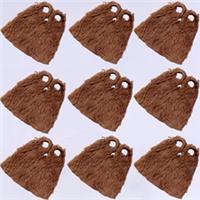 Pack of 9 Brown Fur Custom made Capes Cloaks for Compatible Fits Lego Minifigs