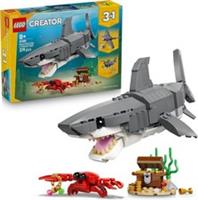 LEGO Creator 3 in 1 Fierce Shark with Treasure / Angler Fish / Manta Ray - 31381