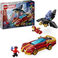 Lego Marvel 76310 Iron Man Car & Black Panther vs Red Hulk (Box Damaged)