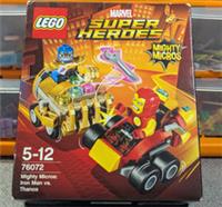 LEGO Marvel Mighty Micros Iron Man vs Thanos 76072 Boxed | Genuine | UK Seller