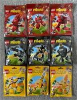 Full Set of 9 x Genuine Lego Series 1 Mixels (New - Sealed - Very Rare)