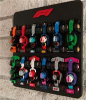 Lego F1 Minifigure Desk Display Stand for Lego F1 71049 Collectible Race Cars