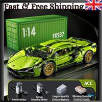 RC Car Kit Fits Lego Technic 42115 Lamborghini Sian 1:14 Scale 1280pcs