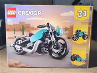 LEGO Creator 3 in 1 Vintage Motorcycle Set (31135) Toy for Kids, Boys and Girls