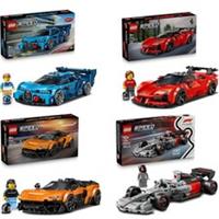 LEGO Speed Champions Car Model w/ Driver Minifigure 77253 77254 77257 77259
