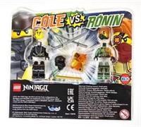 LEGO Ninjago Legacy Cole vs Ronin Minifigure Blister Pack Set 112215